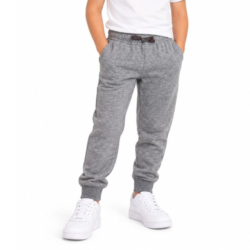 🔥 5 for $30 🔥 NWT Cat & Jack Boys’ Heather Gray Jogger Sweatpants | XS 4/5
